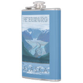 Glacier Scene - Petersburg, Alaska Heupfles (Links)