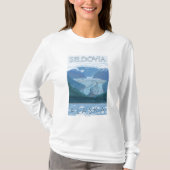Glacier Scene - Seldovia, Alaska T-shirt (Voorkant)
