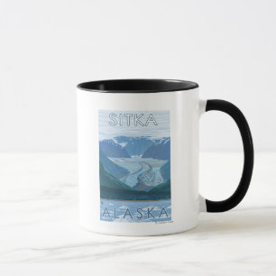 Glacier Scene - Sitka, Alaska Mok