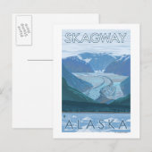 Glacier Scene - Skagway, Alaska Briefkaart (Voorkant / Achterkant)
