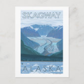 Glacier Scene - Skagway, Alaska Briefkaart (Voorkant)