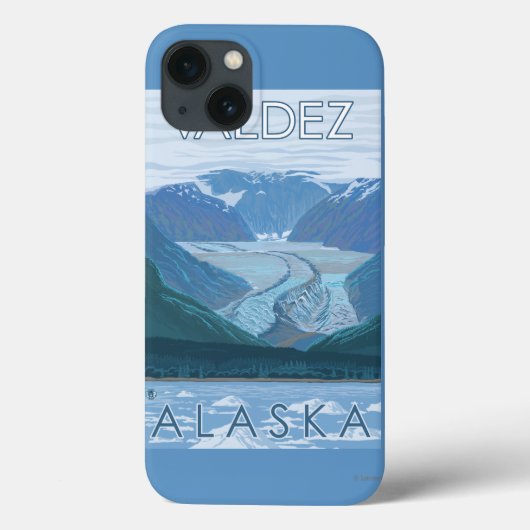 Glacier Scene - Valdez, Alaska Case-Mate iPhone Case (Achterkant)