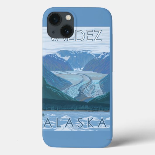 Glacier Scene - Valdez, Alaska Case-Mate iPhone Case (Achterkant)