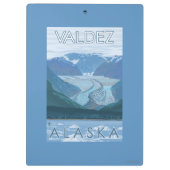 Glacier Scene - Valdez, Alaska Klembord (Achterkant)