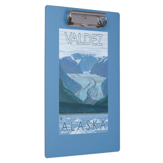 Glacier Scene - Valdez, Alaska Klembord (Rechts)