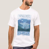 Glacier Scene - Valdez, Alaska T-shirt (Voorkant)