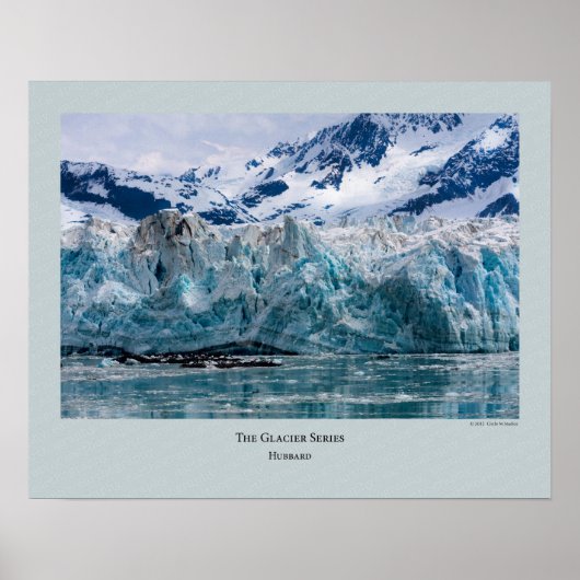 Glacier Series - Hubbard 272 Poster (Voorkant)