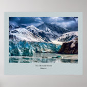 Glacier Series - Hubbard 304 Poster (Voorkant)