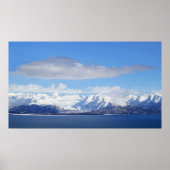 Glacier Uitzicht Poster (Voorkant)