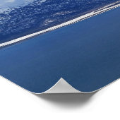 Glacier Uitzicht Poster (Hoek)