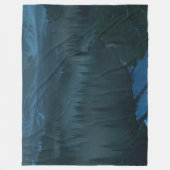 Glacier Valley (Moonlit) Fleece Deken (Voorkant)