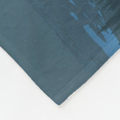 Glacier Valley (Moonlit) Fleece Deken (Hoek)