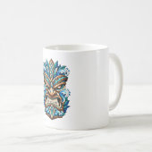 Glacier Wave Tiki koffiemok (Voorkant rechts)