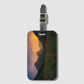 Glacier Wildbloemen Bagagelabel (Voorkant (verticaal))