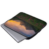 Glacier Wildbloemen Laptop Sleeve (Voorkant onderkant)