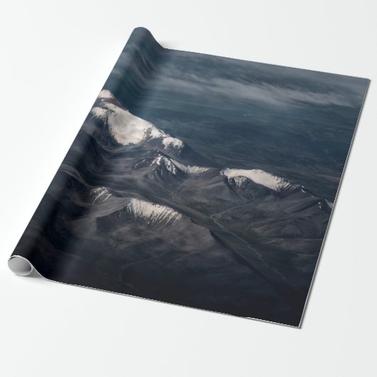 GLACIERMOUNTAINEN TIJDENS DE DAG CADEAUPAPIER (Uitgerold)