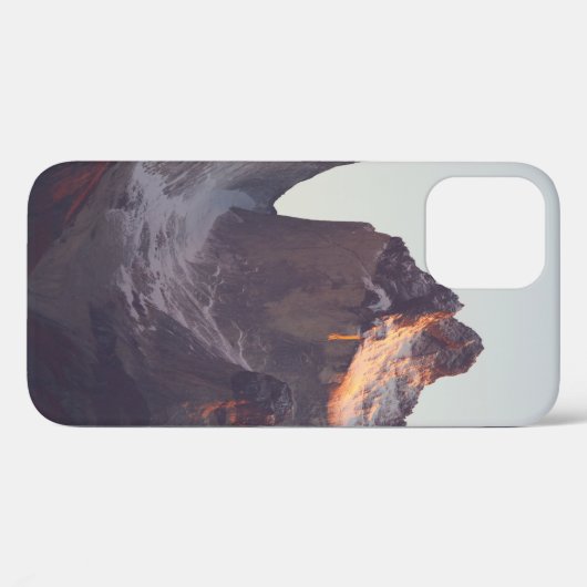 GLACIERMOUNTAINEN TIJDENS DE DAG Case-Mate iPhone CASE (Achterkant (horizontaal))