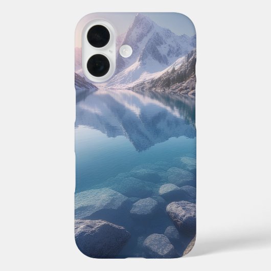 Glacier's Edge Crystal Waters Case-Mate iPhone Case (Achterkant)