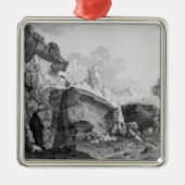 Glaciers van Grindelwald Metalen Ornament (Voorkant)
