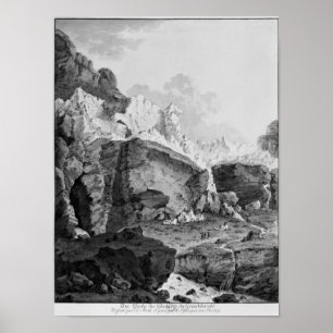 Glaciers van Grindelwald Poster
