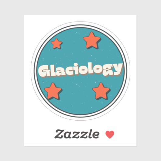Glaciologie Sticker (Vel)
