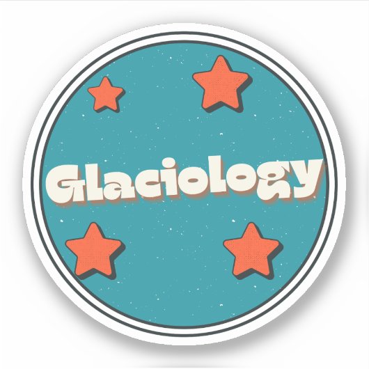 Glaciologie Sticker (Voorkant)