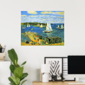 Glackens - Mahone Bay, beeldende kunst Poster (Thuiskantoor)