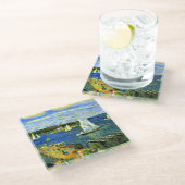 Glackens: Mahone Bay, Glazen Onderzetter (Schuin)