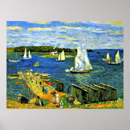 Glackens: Mahone Bay, Poster (Voorkant)