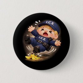 Glad Als Nat Ronde Button 5,7 Cm