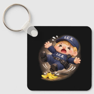 Glad Als Nat Sleutelhanger