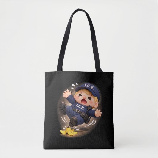 Glad Als Nat Tote Bag (Voorkant)