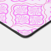 Glad Arabesk - Girly Pop geometrisch patroon Bureaumat (Hoek)