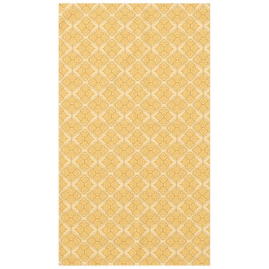 Glad Arabesk - honing neutraal geometrisch patroon Tafelkleed (Voorkant)