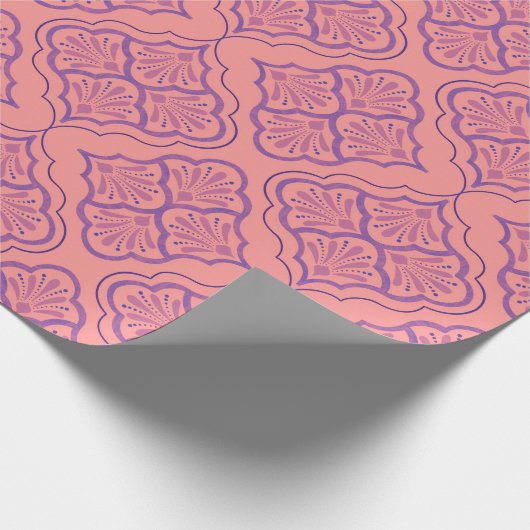 Glad Arabesk - Mystiek geometrisch patroon Cadeaupapier (Hoek)