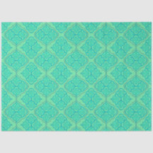 Glad Arabesk - Seafoam geometrisch patroon