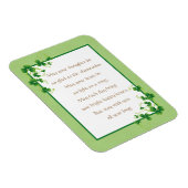 Glad As Shamrocks Irish Blessing Magneet (Rechterzijde)