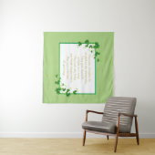 Glad As Shamrocks Irish Blessing Wandkleed (In Situ (horizontaal))