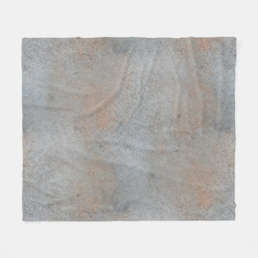 glad betoncement met klei-Afbeelding Fleece Deken (Voorkant (Horizontaal))