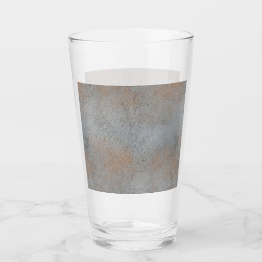 glad betoncement met klei-Afbeelding Glas (Voorkant)