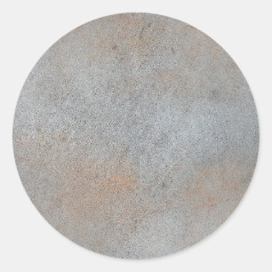 glad betoncement met klei-Afbeelding Ronde Sticker