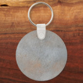 glad betoncement met klei-Afbeelding Sleutelhanger (Achterkant)