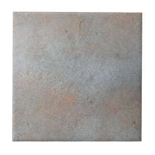glad betoncement met klei-Afbeelding Tegeltje