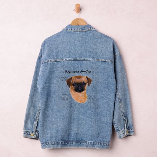 Glad Brussel Griffon Geschiedenis Denim Jacket (Hangar)