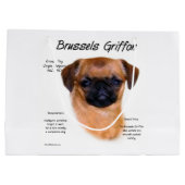 Glad Brussel Griffon Geschiedenis Groot Cadeauzakje (Achterkant)