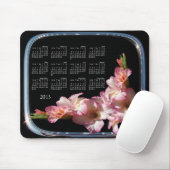 Glad Calendar omlijst ~ mousepad Muismat (Met muis)