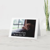 GLAD DAT U "30"BENT EN DAT IK NIET KAART (Voorkant)