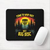 Glad Disc Golf Voor Spelers  Muismat (Met muis)