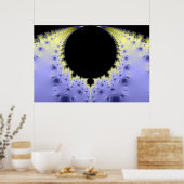 glad gekarteld gat poster (Keuken)