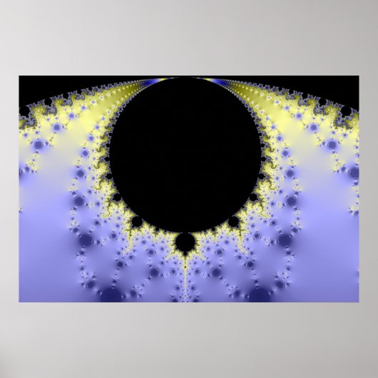 glad gekarteld gat poster (Voorkant)